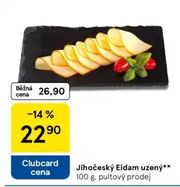 Tesco Jihočeský eidam uzený nabídka