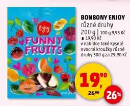 Penny Market BONBONY ENJOY různé druhy nabídka