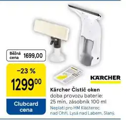 Tesco Kärcher Čistič oken nabídka