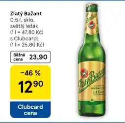 Tesco Zlatý Bažant nabídka