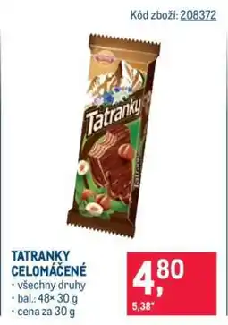 Makro Tatranky celomáčené nabídka