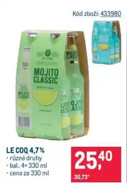 Makro Le Coq 4,7 % nabídka