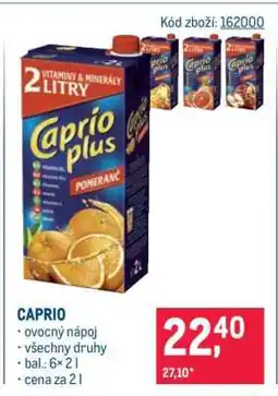 Makro Caprio nabídka