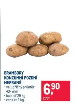Makro Brambory konzumní pozdní neprané nabídka