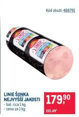 Makro LINIE ŠUNKA NEJVYŠŠÍ JAKOSTI nabídka