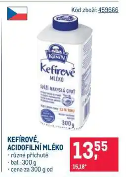 Makro Kefírové, Acidofilní mléko nabídka
