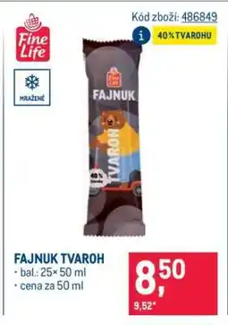Makro FAJNUK TVAROH nabídka