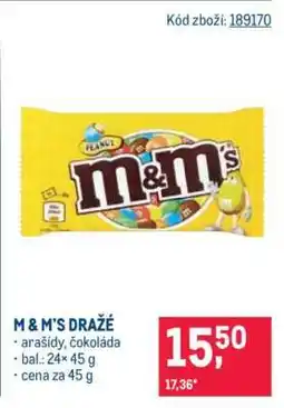 Makro M&M‘S Dražé nabídka