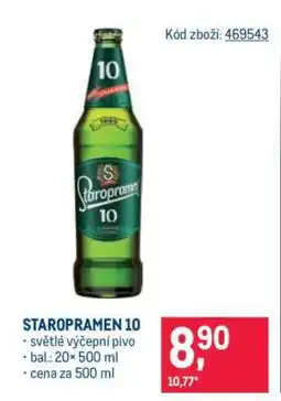 Makro Staropramen 10 nabídka