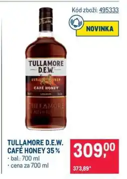 Makro TULLAMORE D.E.W. CAFÉ HONEY 35 % nabídka