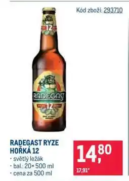 Makro Radegast Ryze Hořká 12 nabídka