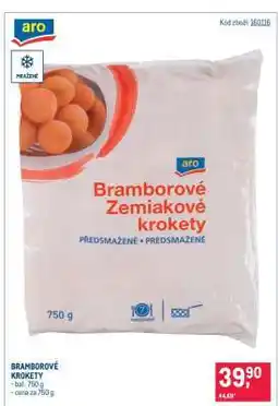 Makro Bramborové krokety nabídka