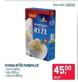 Makro Vitana rýže parboiled nabídka
