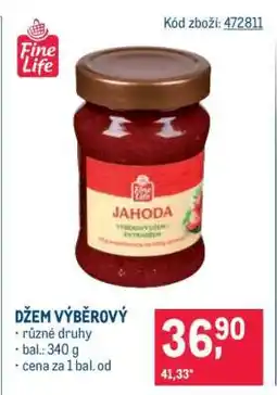 Makro DŽEM VÝBĚROVÝ nabídka