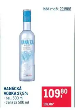 Makro Hanácká Vodka 37,5 % nabídka