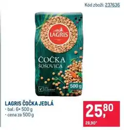 Makro Lagris čočka jedlá nabídka