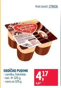Makro SRDÍČKO PUDINK nabídka