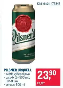 Makro Pilsner Urquell nabídka