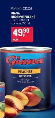 Makro GIANA BROSKVE PŮLENÉ nabídka