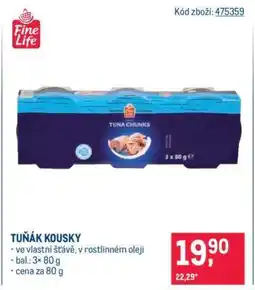 Makro Tuňák kousky nabídka