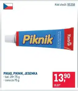 Makro PIKAO, PIKNIK, JESENKA nabídka