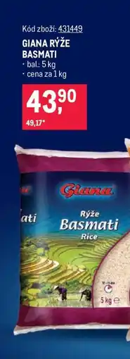 Makro Giana rýže Basmati nabídka