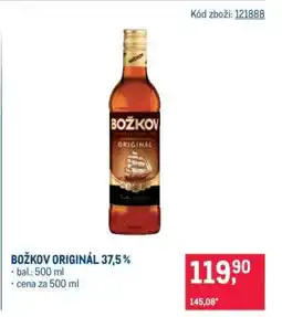 Makro Božkov Originál 37,5 % nabídka