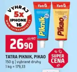 Terno Tatra Piknik, Pikao nabídka