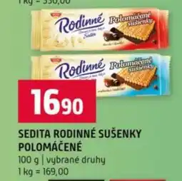 Terno SEDITA RODINNÉ SUŠENKY POLOMÁČENÉ nabídka