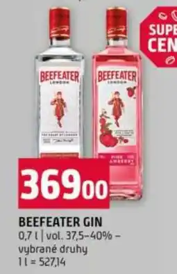 Terno Beefeater Gin nabídka
