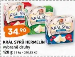 Terno Král Sýrů Hermelín nabídka
