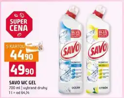 Terno Savo WC gel nabídka