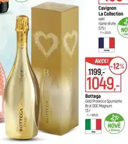 Globus Bottega Gold Prosecco Spumante Brut DOC Magnum nabídka