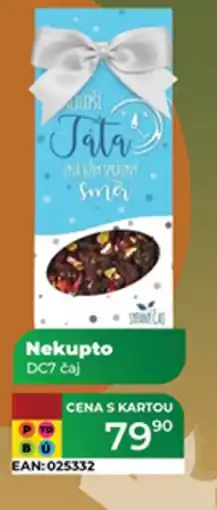 Tamda Foods Nekupto DC7 čaj nabídka