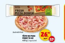 Penny Market Těsto na pizzu nabídka