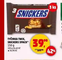 Penny Market Tyčinka twix nabídka