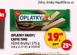 Penny Market Oplatky caffe time nabídka