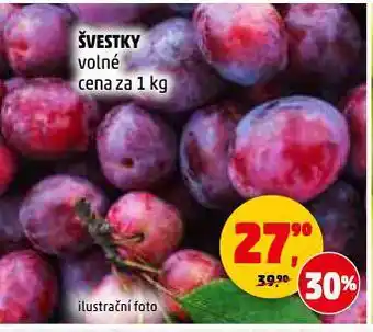 Penny Market Švestky nabídka