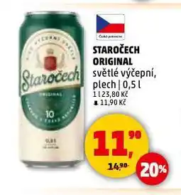 Penny Market Pivo staročech nabídka