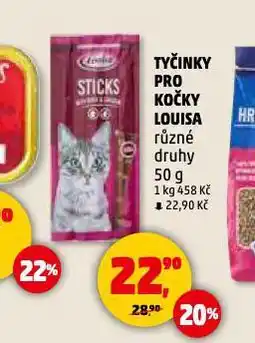 Penny Market Louisa tyčinky pro kočky nabídka