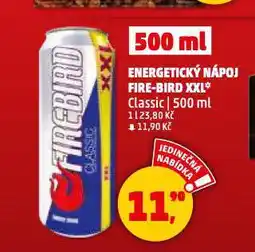 Penny Market Fire-bird energetický nápoj nabídka