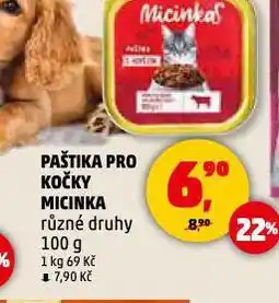 Penny Market Micinka paštika pro kočky nabídka