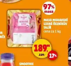 Penny Market Moravské maso uzené nabídka