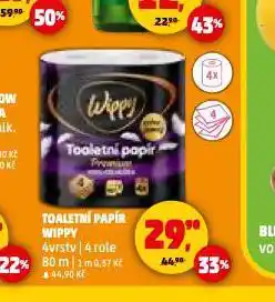 Penny Market Wippy toaletní papír nabídka