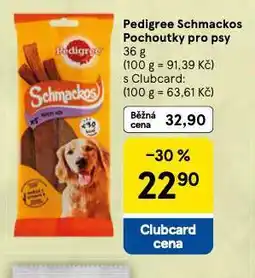 Tesco Pedigree schackos pochoutky pro psy nabídka