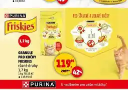Penny Market Friskies granule pro kočky nabídka