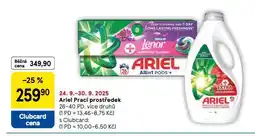 Tesco Ariel prací prášek nabídka