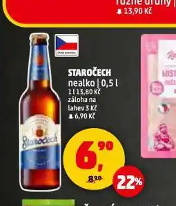 Penny Market Pivo staročech nealko nabídka