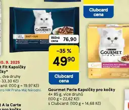 Tesco Gourmet perle kapsičky pro kočky nabídka