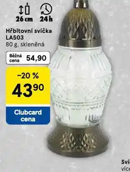 Tesco Hřbitovní svíčka nabídka